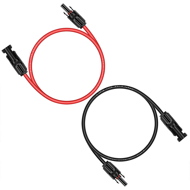Igwe fotovoltaic 3Ft 10AWG maka njikwa chaja anyanwụ